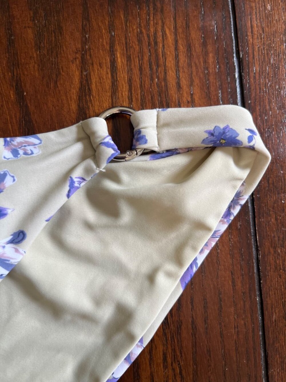 Kittenish By Jesse James Decker Green Floral Bikini Swimsuit Set XXL Beachwear J - Picture 5 of 9